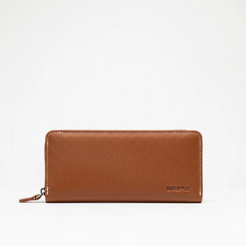 Bisupply Cowhide Long Wallet image 3
