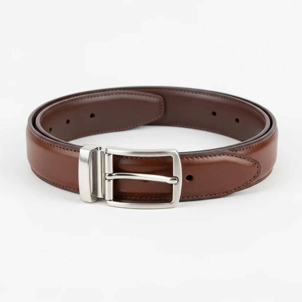 Cowather Genuine Leather Dress Belt