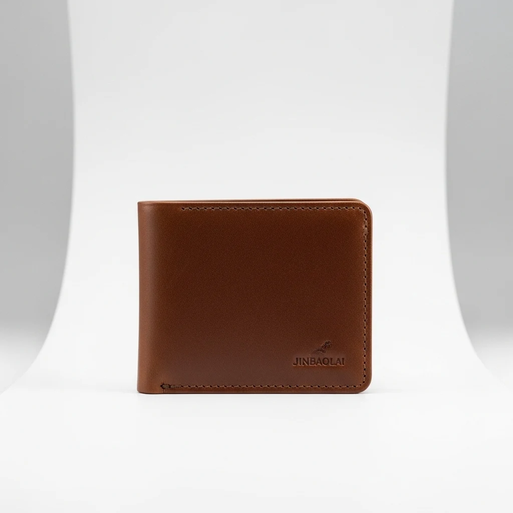 Jinbaolai Cowhide Card Wallet