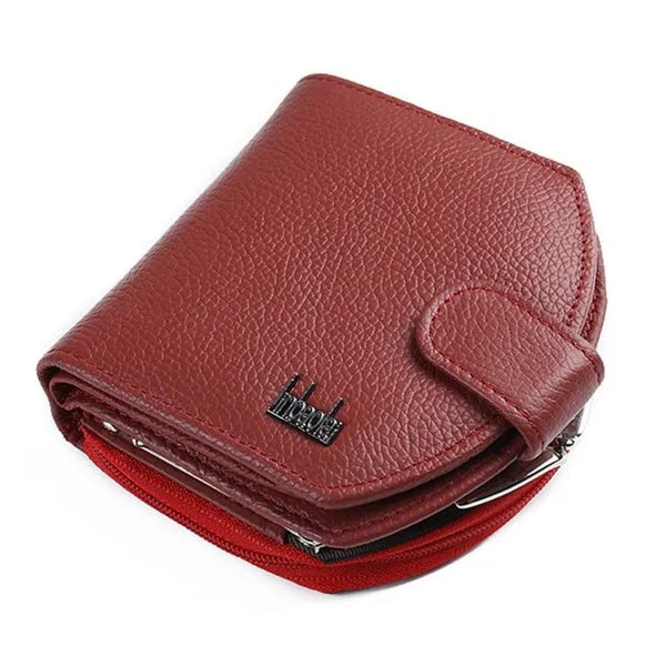 Jinbaolai Leather Bifold Wallet image 3