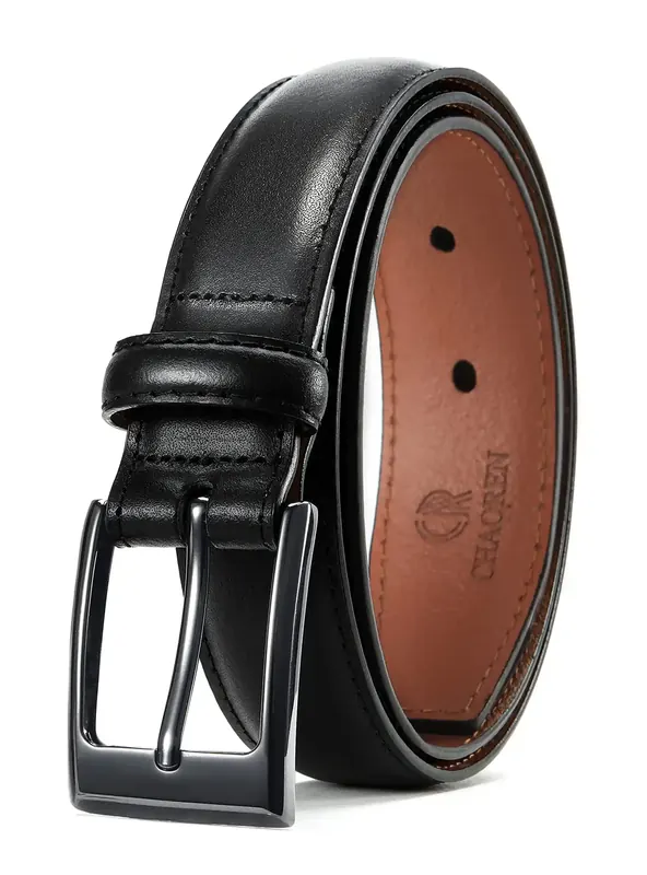 Menbense Leather Dress Belt image 2