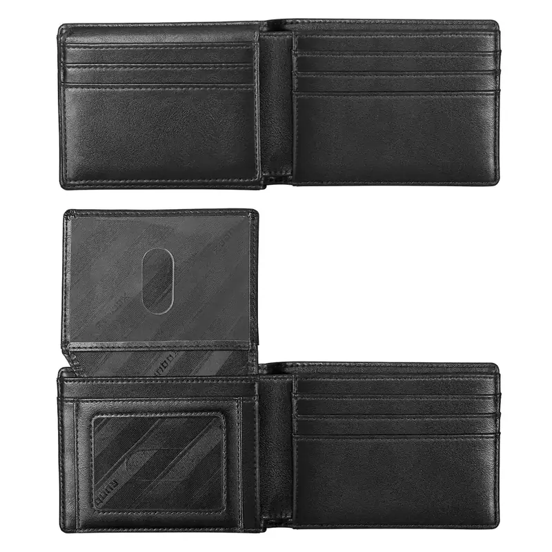 Sdfavor Leather Slim Wallet