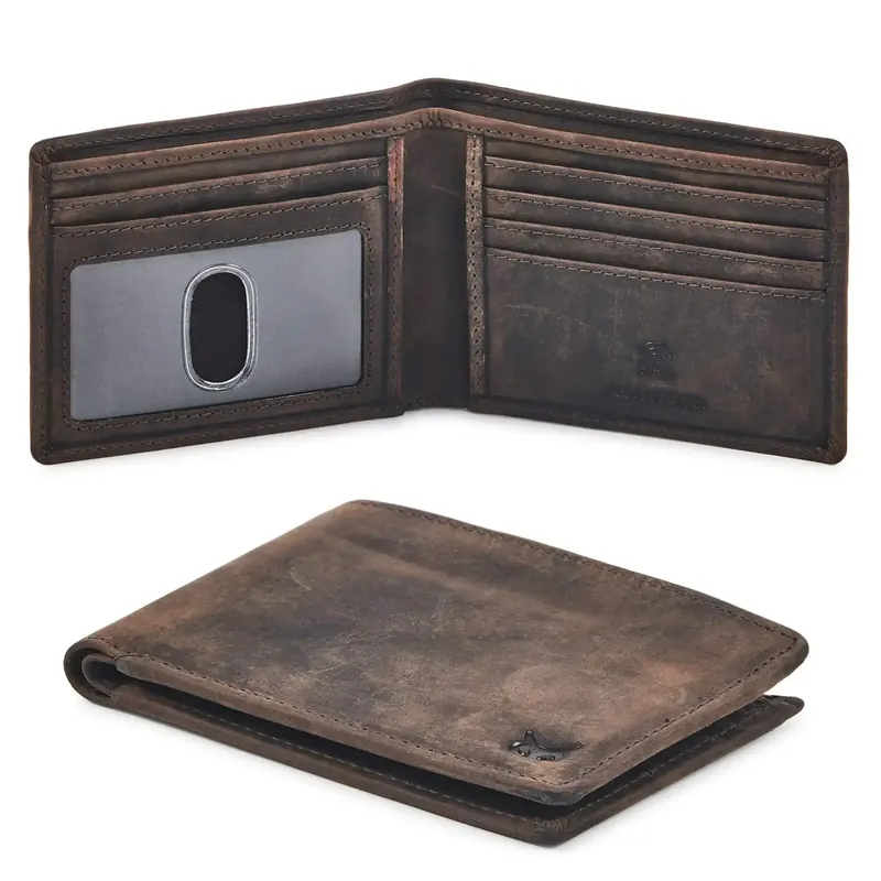 VATLTY Leather Bifold Wallet image 2