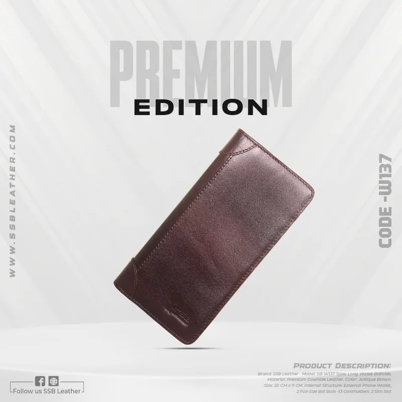 Weduoduo Leather Long Wallet image 2